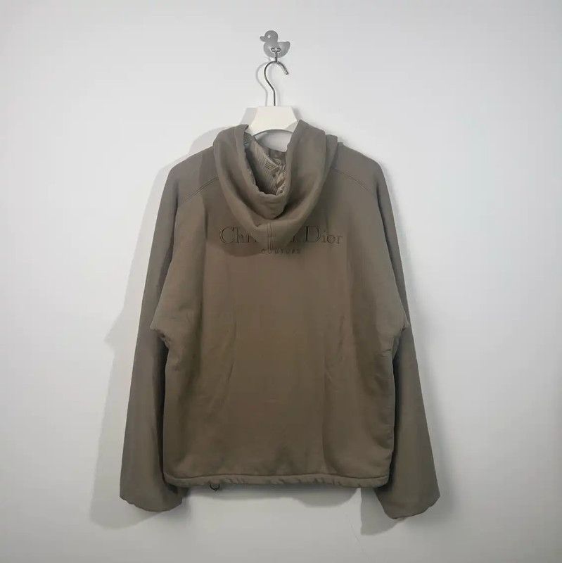 Dior Dior Brown Hooded Men's Jacket Size XL 0089 Size US XL / EU 56 / 4 - 4 Thumbnail
