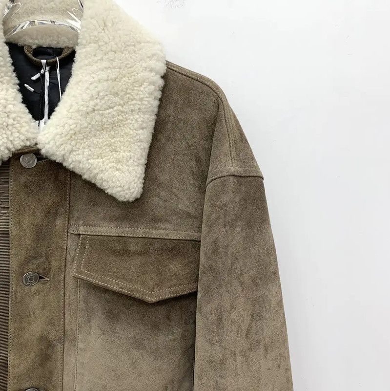 Dior Dior Khaki Leather Men's Outerwear Jacket 0089 Size US L / EU 52-54 / 3 - 3 Thumbnail