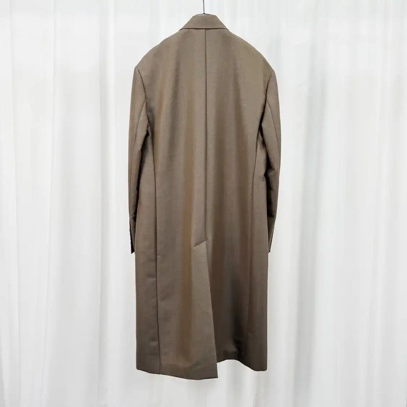 Dior Dior Coffee Color Wool Long Coat for Men 0089 Size US M / EU 48-50 / 2 - 2 Thumbnail