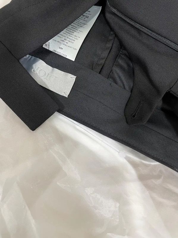 Dior Dior Black Wool Men's Tailored Jacket 0089 Size US S / EU 44-46 / 1 - 8 Thumbnail