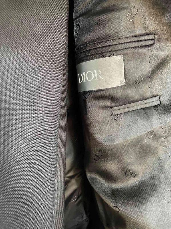 Dior Dior Black Wool Men's Outerwear XS 0089 Size US XS / EU 42 / 0 - 4 Thumbnail