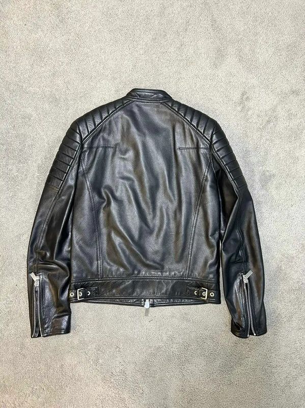 Dior Dior Black Leather Men's Jacket 0089 Size US XS / EU 42 / 0 - 6 Thumbnail