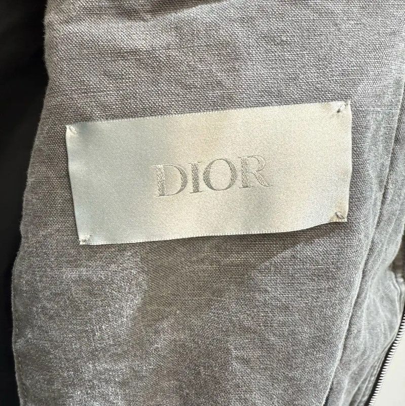 Dior Dior Gray Denim Men's Jacket 0089 Size US S / EU 44-46 / 1 - 4 Thumbnail