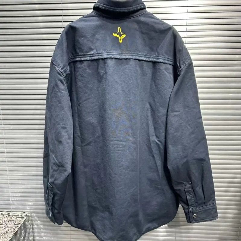 Dior Dior Blue Cotton Spring Autumn Men's Coat 0089 Size US M / EU 48-50 / 2 - 2 Thumbnail