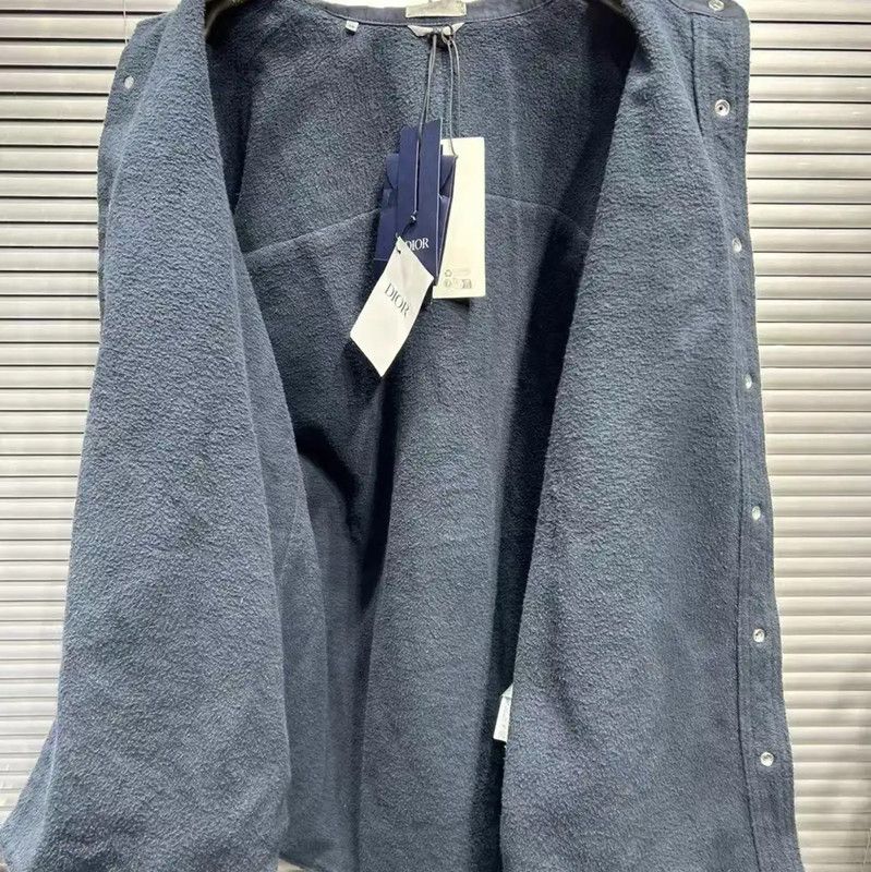 Dior Dior Blue Cotton Spring Autumn Men's Coat 0089 Size US M / EU 48-50 / 2 - 4 Thumbnail