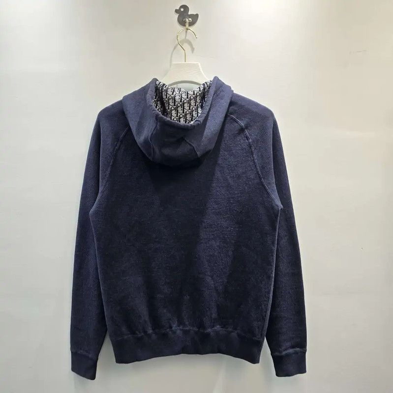 Dior Dior Men's Dark Blue Cotton Hoodie 0089 Size US S / EU 44-46 / 1 - 4 Thumbnail