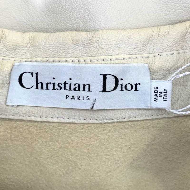 Dior Dior Beige Graphic Men's Outerwear Jacket 0089 Size US M / EU 48-50 / 2 - 5 Thumbnail