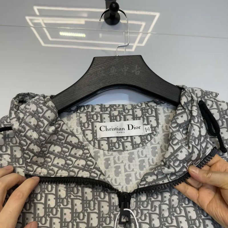 Dior Dior Logo Print Long Sleeve Jacket for Men 0089 Size US XS / EU 42 / 0 - 6 Thumbnail