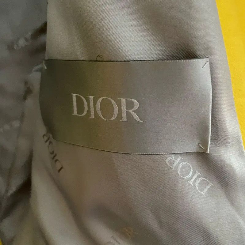 Dior Dior Yellow Leather Men's Long Sleeve Jacket 0089 Size US S / EU 44-46 / 1 - 4 Thumbnail