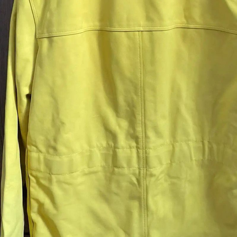 Dior Dior Yellow Leather Men's Long Sleeve Jacket 0089 Size US S / EU 44-46 / 1 - 10 Thumbnail