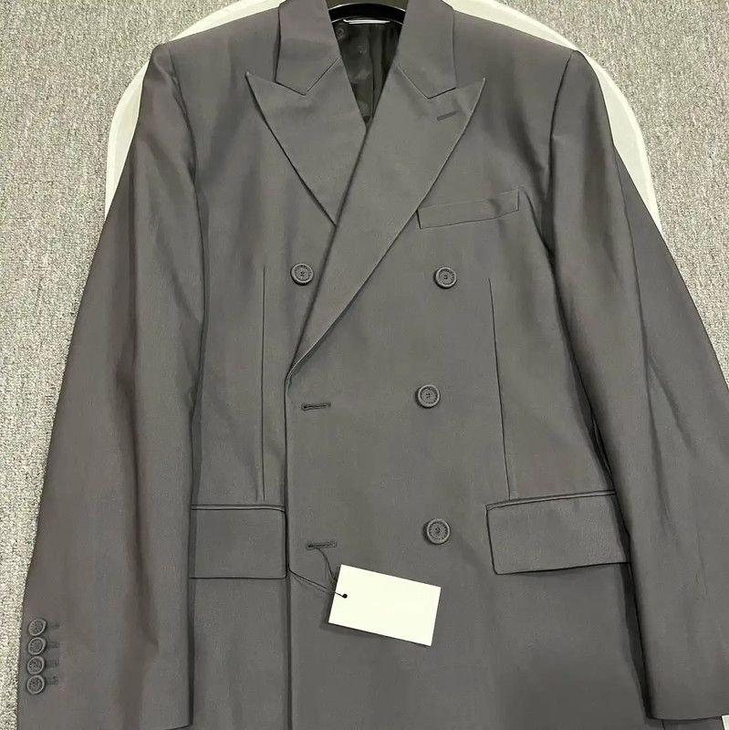 Dior Dior Gray Cotton Overcoat for Men 0089 Size US XL / EU 56 / 4 - 3 Thumbnail