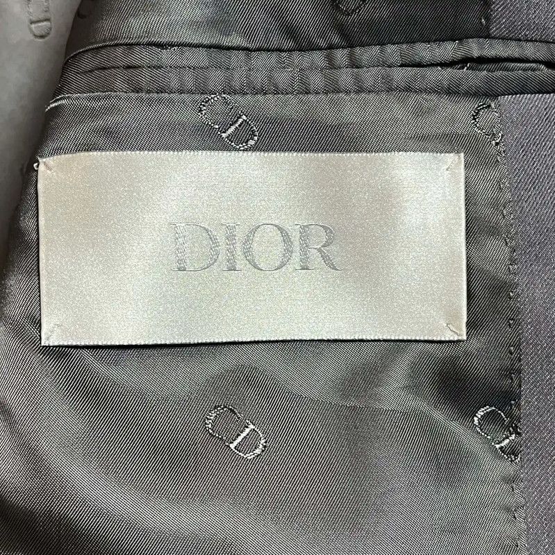 Dior Dior Gray Cotton Overcoat for Men 0089 Size US XL / EU 56 / 4 - 6 Thumbnail