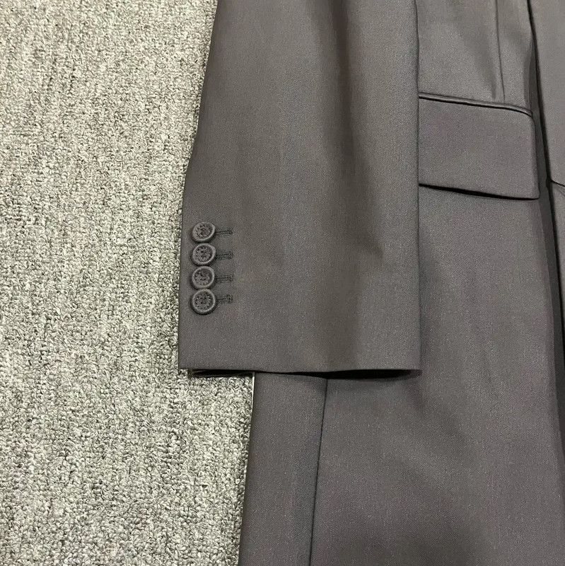Dior Dior Gray Cotton Overcoat for Men 0089 Size US XL / EU 56 / 4 - 4 Thumbnail
