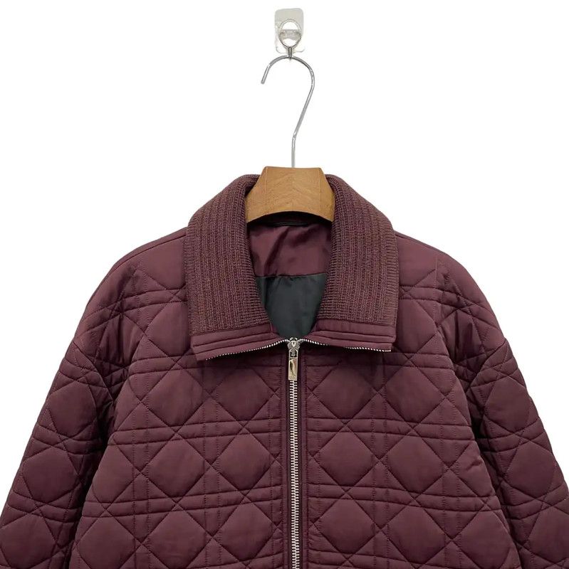 Dior Dior Quilted Burgundy Jacket for Men 0089 Size US M / EU 48-50 / 2 - 4 Thumbnail