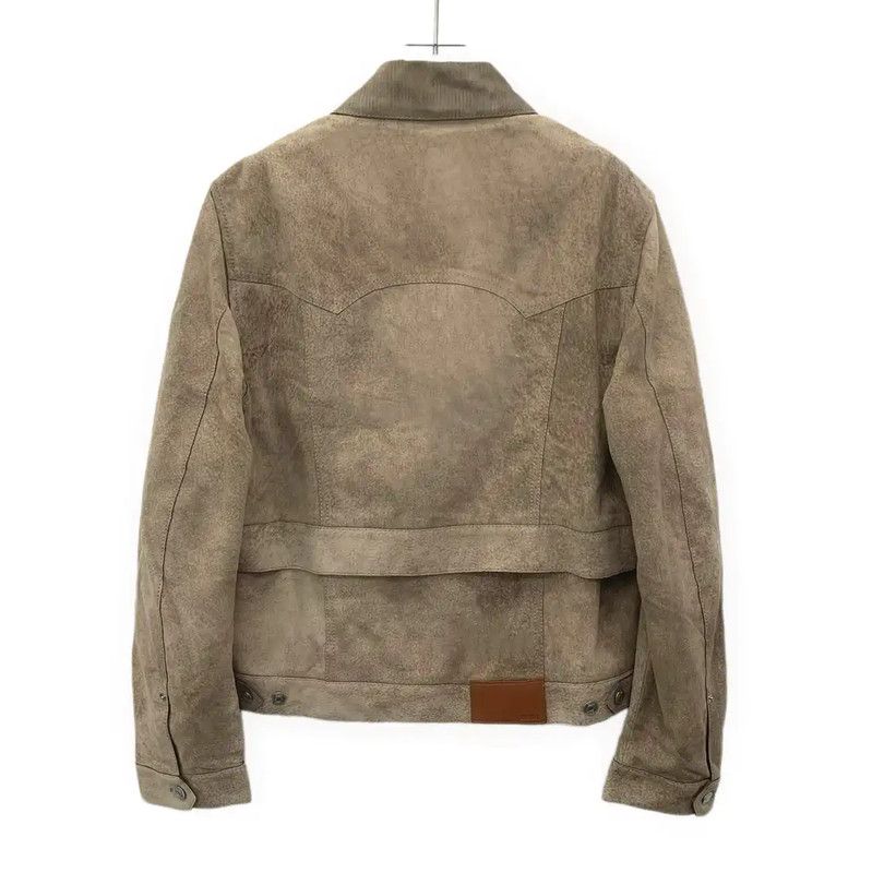 Dior Dior Brown Lambskin Men's Outerwear Jacket 0089 Size US M / EU 48-50 / 2 - 2 Thumbnail