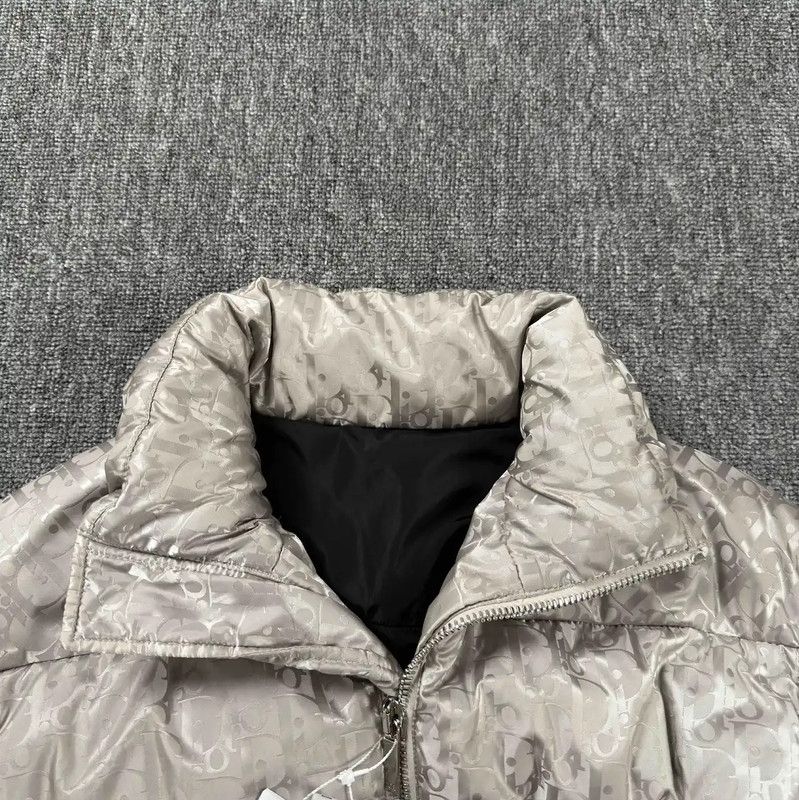 Dior Dior Men's Grey Polyester Puffer Jacket 0089 Size US S / EU 44-46 / 1 - 6 Thumbnail