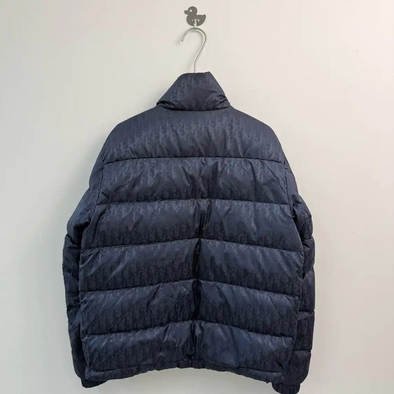 Dior Dior Men's Blue Cashmere Blend Puffer Jacket 0089 Size US M / EU 48-50 / 2 - 2 Thumbnail
