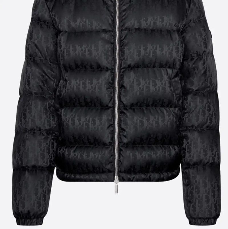 Dior Dior Men's Black Cashmere Blend Down Jacket 0089 Size US XS / EU 42 / 0 - 3 Thumbnail