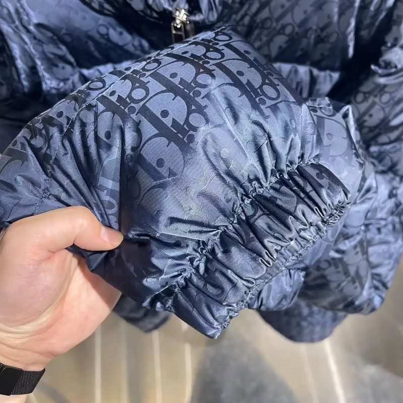 Dior Dior Men's Blue Puffer Jacket, XL Size 0089 Size US XL / EU 56 / 4 - 7 Thumbnail