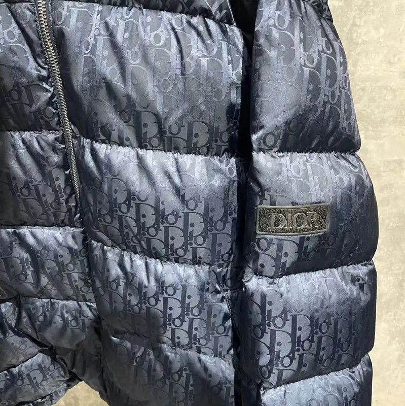 Dior Dior Men's Blue Puffer Jacket, XL Size 0089 Size US XL / EU 56 / 4 - 5 Thumbnail
