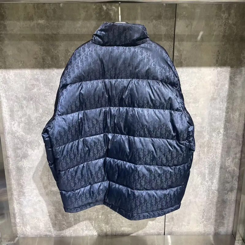 Dior Dior Men's Blue Puffer Jacket, XL Size 0089 Size US XL / EU 56 / 4 - 2 Thumbnail
