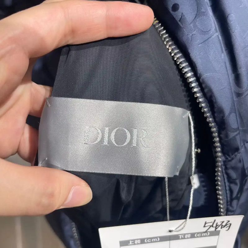 Dior Dior Men's Blue Puffer Jacket, XL Size 0089 Size US XL / EU 56 / 4 - 3 Thumbnail