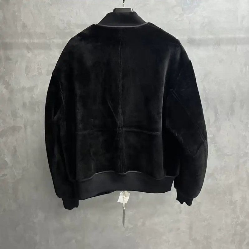 Dior Dior Black Leather Bomber Jacket for Men 0089 Size US XL / EU 56 / 4 - 7 Thumbnail
