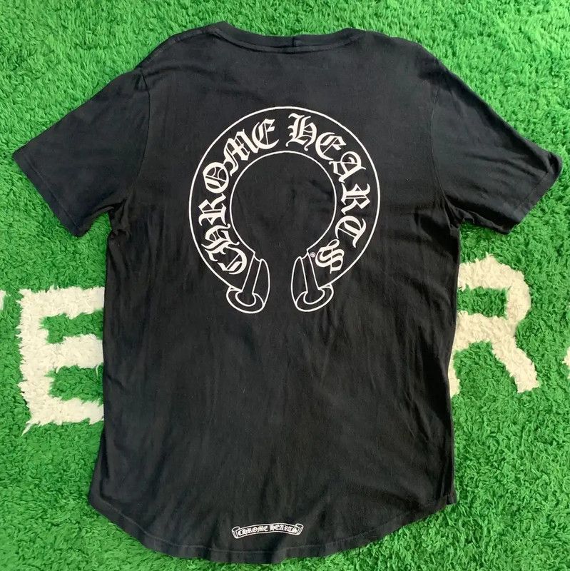 Chrome Hearts Chrome Hearts Black Cotton Men's T-Shirt 0089 Size US M / EU 48-50 / 2 - 2 Thumbnail