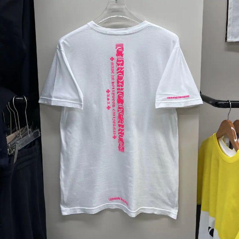Chrome Hearts Chrome Hearts Men's White T-Shirt with Pocket 0089 Size US M / EU 48-50 / 2 - 2 Thumbnail