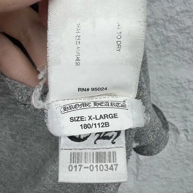Chrome Hearts Chrome Hearts Gray Cotton T-Shirt for Men 0089 Size US XL / EU 56 / 4 - 5 Thumbnail