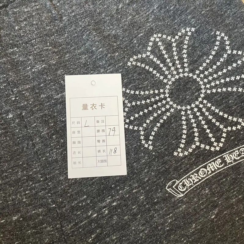 Chrome Hearts Chrome Hearts Men's Gray Casual Pants 0089 Size US 34 / EU 50 - 8 Thumbnail
