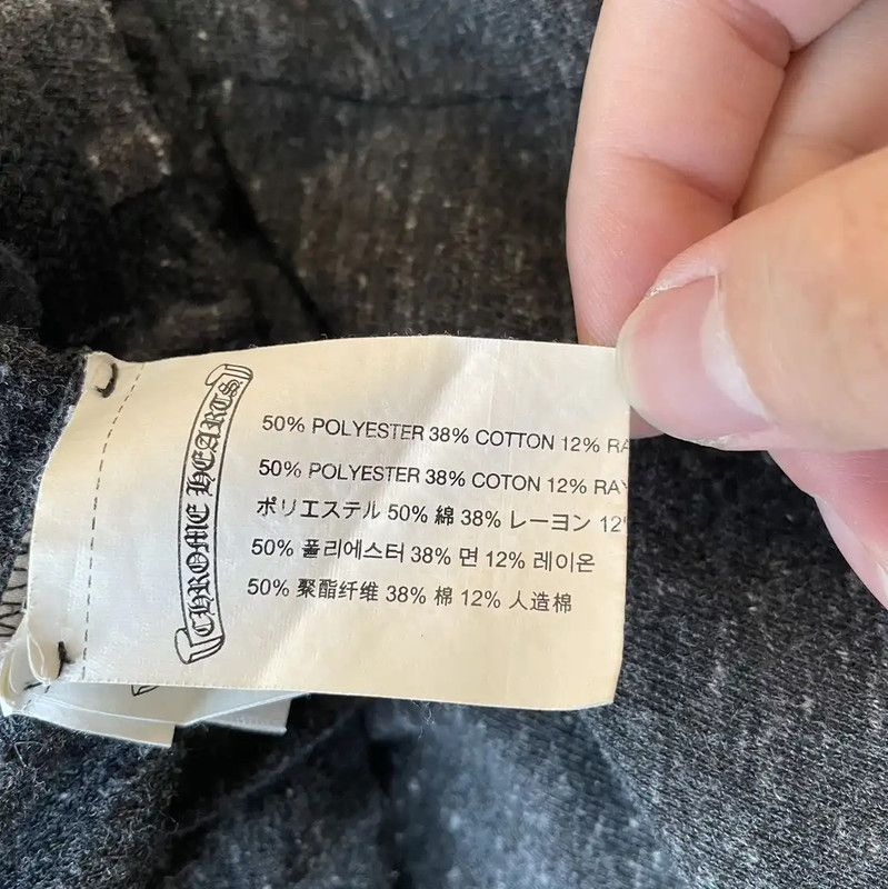 Chrome Hearts Chrome Hearts Men's Gray Casual Pants 0089 Size US 34 / EU 50 - 7 Thumbnail