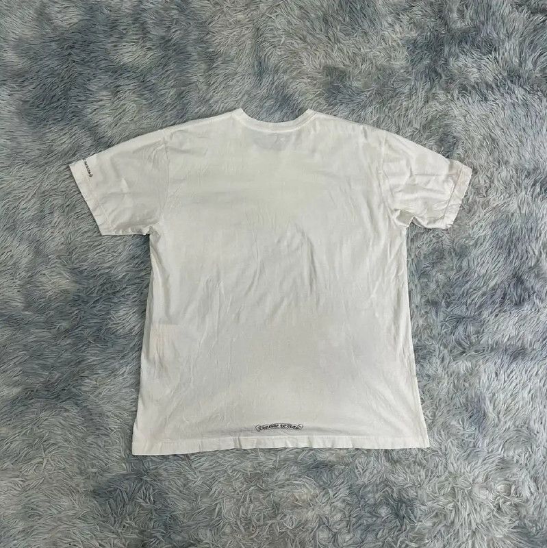 Chrome Hearts Chrome Hearts White Cotton Men's T-Shirt 0089 Size US XL / EU 56 / 4 - 2 Thumbnail