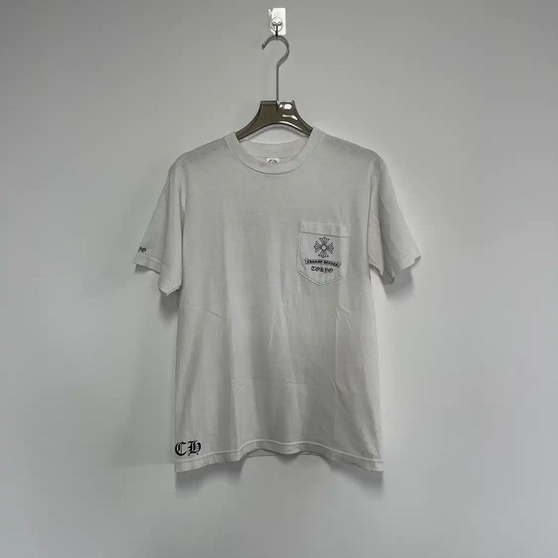 Chrome Hearts Chrome Hearts White Cotton Short Sleeve T-Shirt 0089