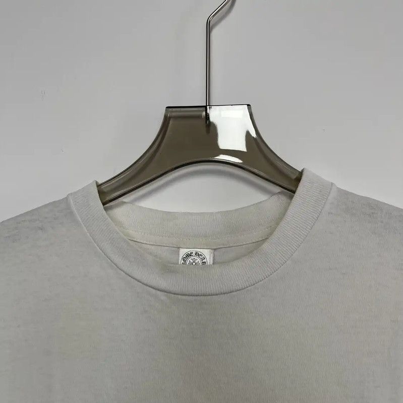 Chrome Hearts Chrome Hearts White Cotton Short Sleeve T-Shirt 0089 Size US M / EU 48-50 / 2 - 5 Thumbnail