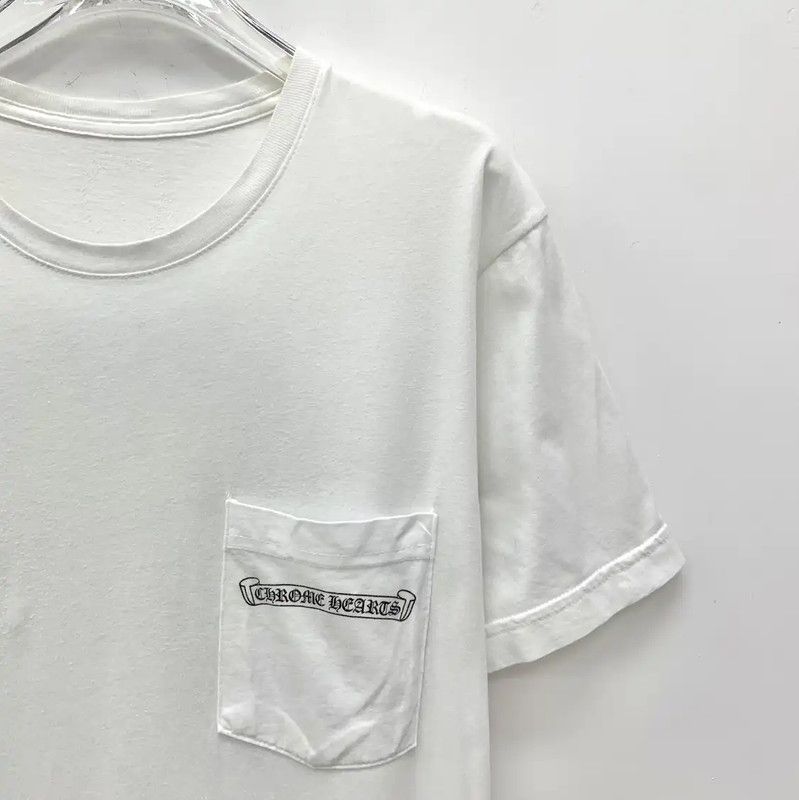 Chrome Hearts Chrome Hearts White Cotton T-Shirt for Men 0089 Size US M / EU 48-50 / 2 - 3 Thumbnail