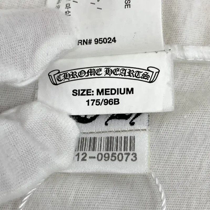 Chrome Hearts Chrome Hearts White Cotton T-Shirt for Men 0089 Size US M / EU 48-50 / 2 - 8 Thumbnail