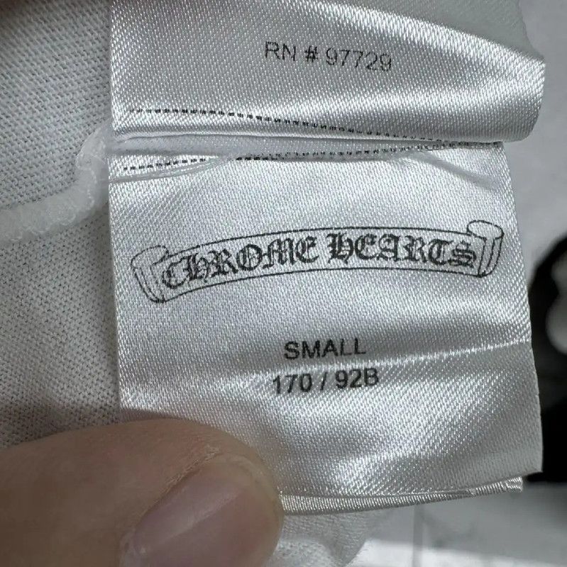Chrome Hearts Chrome Hearts White Men's T-Shirt 0089 Size US S / EU 44-46 / 1 - 5 Thumbnail
