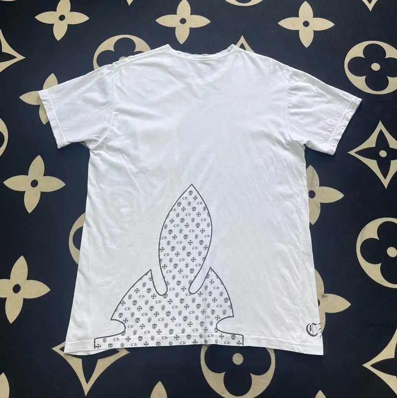 Chrome Hearts Chrome Hearts White Cotton Short Sleeve T-Shirt 0089 Size US XL / EU 56 / 4 - 2 Thumbnail