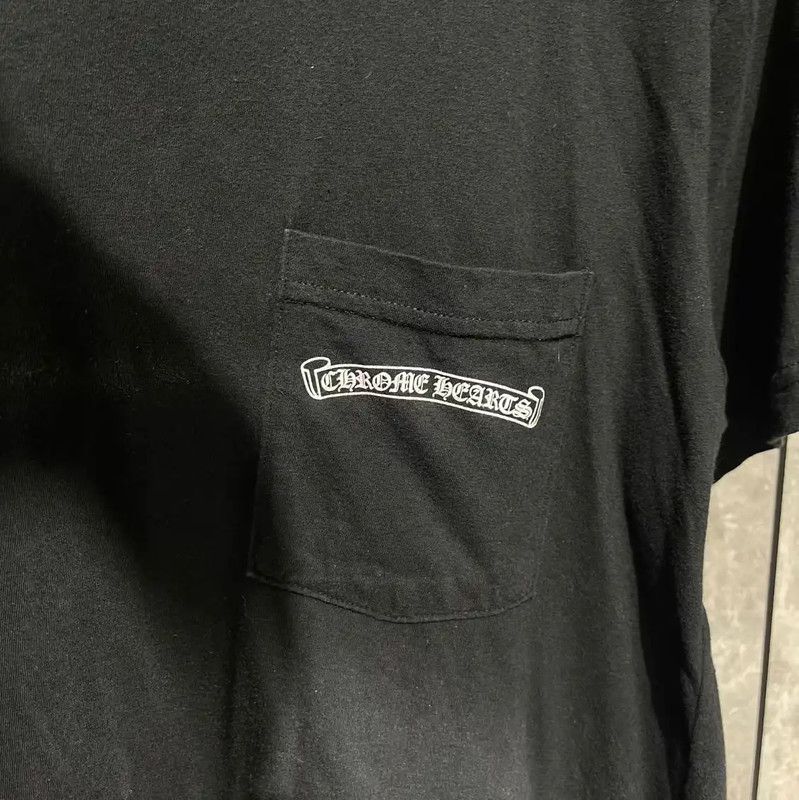 Chrome Hearts Chrome Hearts Black Cotton Men's T-Shirt 0089 Size US M / EU 48-50 / 2 - 4 Thumbnail
