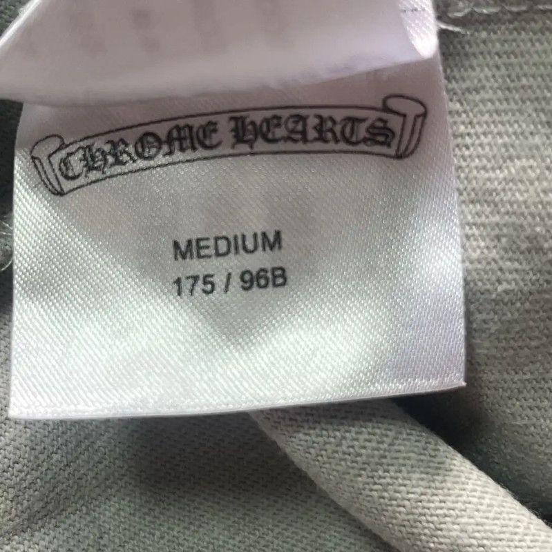 Chrome Hearts Chrome Hearts Gray Short Sleeve T-Shirt 0089 Size US M / EU 48-50 / 2 - 5 Thumbnail