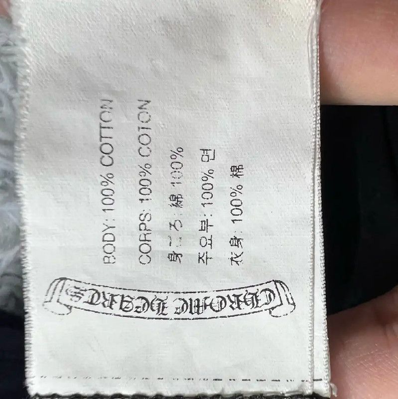 Chrome Hearts Chrome Hearts Black Long Sleeve Sweatshirt 0089 Size US M / EU 48-50 / 2 - 4 Thumbnail