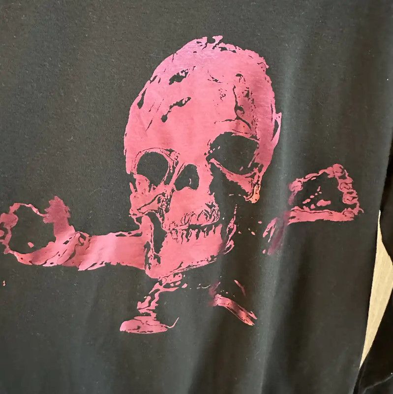 Chrome Hearts Chrome Hearts Black Long Sleeve T-Shirt with Skull Print 0089 Size US M / EU 48-50 / 2 - 2 Thumbnail