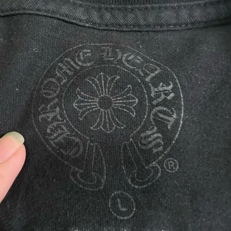 Chrome Hearts Chrome Hearts Black Long Sleeve Hoodie Size L 0089 Size US L / EU 52-54 / 3 - 3 Thumbnail