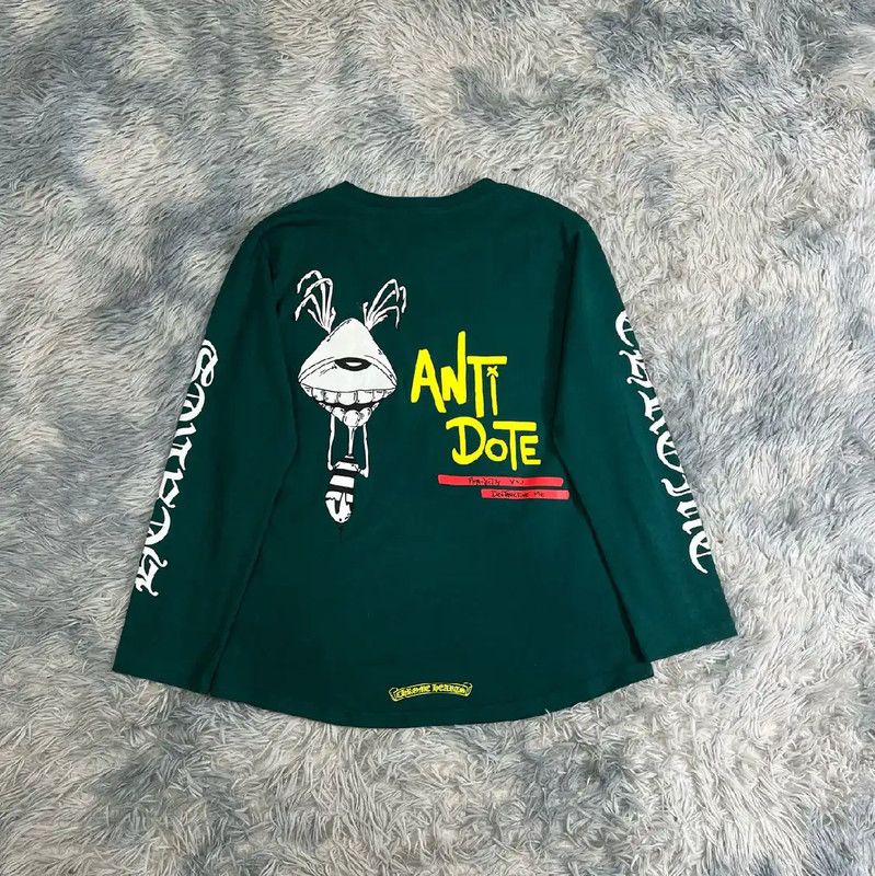 Chrome Hearts Chrome Hearts Green Cotton Sweatshirt for Men 0089 Size US M / EU 48-50 / 2 - 2 Thumbnail