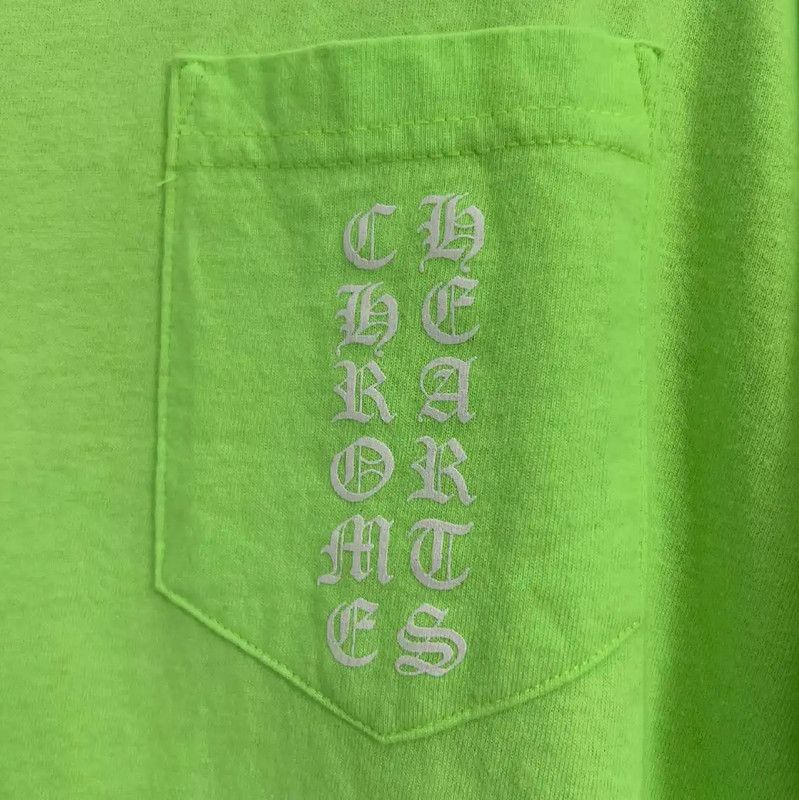 Chrome Hearts Chrome Hearts Men's Long Sleeve Green Sweatshirt 0089 Size US L / EU 52-54 / 3 - 3 Thumbnail