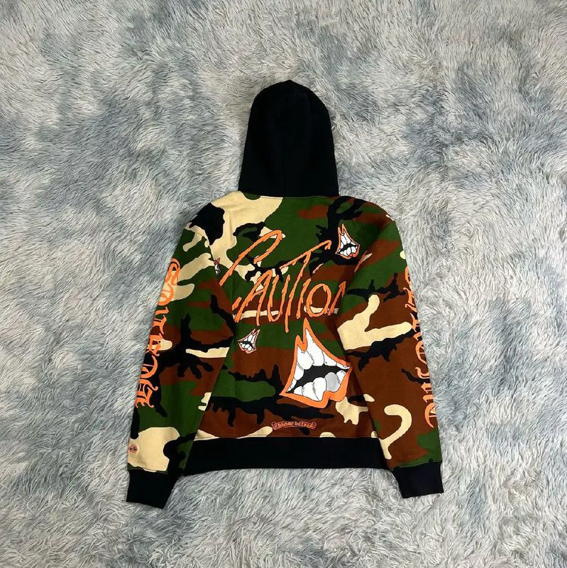 Chrome Hearts Chrome Hearts Camouflage Cotton Hoodie for Men 0089 Size US S / EU 44-46 / 1 - 2 Thumbnail