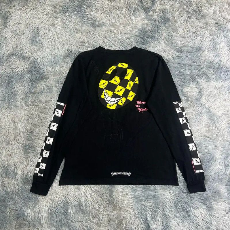 Chrome Hearts Chrome Hearts Black Long Sleeve Cotton Sweatshirt 0089 Size US L / EU 52-54 / 3 - 2 Thumbnail