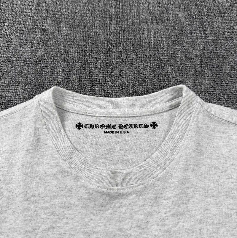 Chrome Hearts Chrome Hearts Gray Cotton T-Shirt for Men 0089 Size US M / EU 48-50 / 2 - 3 Thumbnail