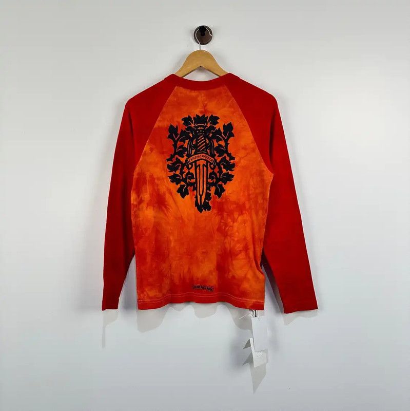 Chrome Hearts Chrome Hearts Orange and Red Long Sleeve T-Shirt 0089 Size US M / EU 48-50 / 2 - 2 Thumbnail